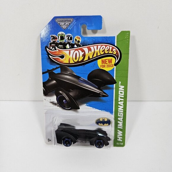 Hot Wheels Batman Live Batmobile 2013 HW Imagination Series Die-Cast Car New - Picture 9 of 9